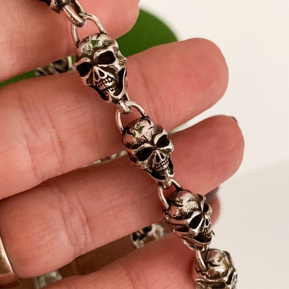 925 Sterling Silver ๐ Toggle Bracelet - Picture 6 of 7